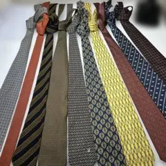 ネクタイ。pierre Cardin、Valentino、SCHERRER等。