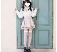 もえにゃ×しまむら　Lily Merry　ブラウス　スカート　2点セット