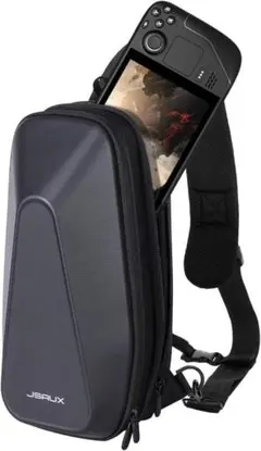 JSAUX Steam Deck 対応収納保護ケース 大容量 防水 肩掛けバッグ