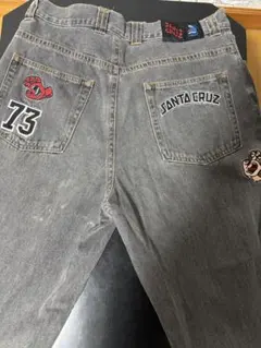 SANTA CRUZ 刺繍デニムパンツ 73