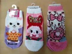 未使用　アニマル柄ソックス　5足セット　23〜25cm