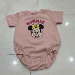 ミニーマウスロンパース 80cm ピンク