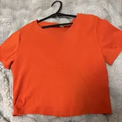 GU Tシャツ オレンジ 夏服