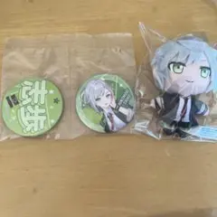 プロセカ　一番くじ　B賞ぷちぬいマスコット　F賞缶バッジセット　日野森志歩