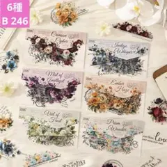 コラージュ素材 シール