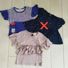 半袖Tシャツ　2点セット 100cm 女の子