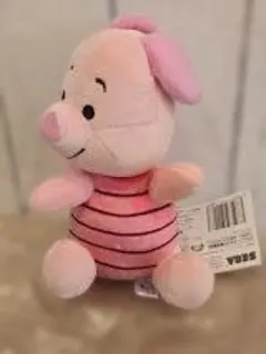 くまのプーさんはぎゅっとMぬいぐるみ おすわりポーズのピグレットのみ