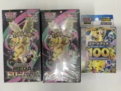 ポケモンカード MEGAドリームEX 2箱 + スタートデッキ100
