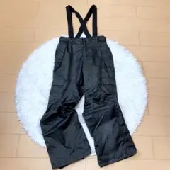 イグニオ⭕️スノーボードウェア　ボトム　パンツ　ズボン　黒　IGNIO スキー