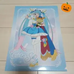 【未使用】プリキュア　ピュアスカイ クリアファイルA4　松屋　非売品　ノベルティ