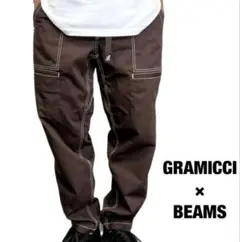 【美品】GRAMICCI×BEAMS 別注チノベイカーパンツ ワーク アウトドア