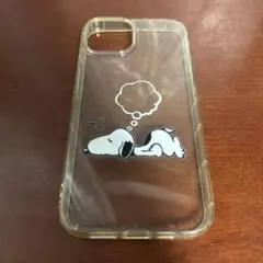 スヌーピー クリア iPhone14 ケース