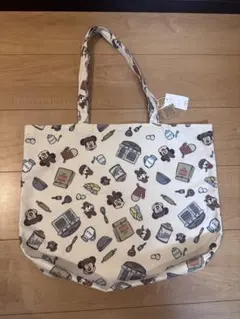 ミッキー ミニー 大きめトートバッグ