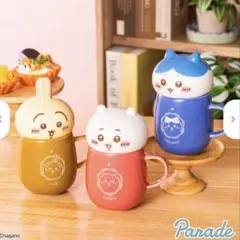 ちいかわ おかおつきマグカップ ちいかわ、ハチワレセット