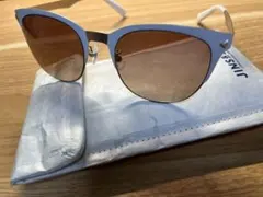 【希少】JINS ブラウンxホワイトサングラス