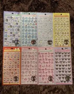 【正規品】サンリオミニ ボンボンドロップシール コンプセット 全8種