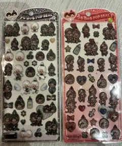 新作！　モンチッチ　2シートセット　ボンボンドロップシール