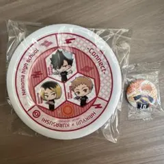 【バラ売り可】ハイキュー!! くら寿司　寿司皿　音駒高校　缶バッジ　日向翔陽