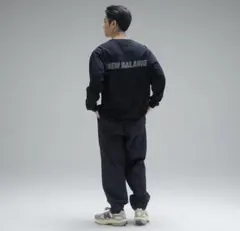 【新品未開封】ニューバランス　MET24 メンズ長袖Tシャツ　ネイビー　Mサイズ