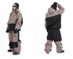 HIMASSMANIA/ハイマスマニアのウエア上S下M LEO ヒョウ柄