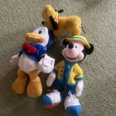ミッキー・ドナルド・プルート ぬいぐるみセット