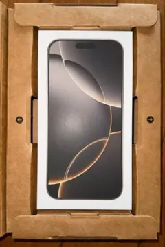 新品未開封　iPhone 16 Pro Max 256GB ナチュラルチタニウム