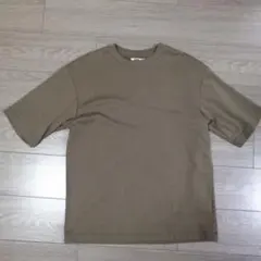 UNIQLO U エアリズム Tシャツ M カーキ