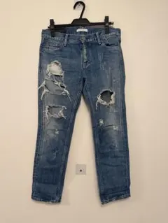 MOUSSY ダメージデニムパンツ