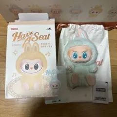 正規品 LABUBU ラブブ Have A Seat ハブアシート QUQU 緑