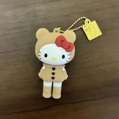 ハローキティ展　シークレットマスコットチャーム　くまスーツ