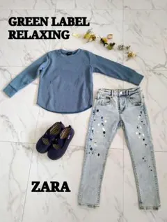 ✿グリーンレーベル　プルオーバー✿ZARA　デニム　子供服　キッズ男の子　110