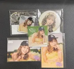 仲川瑠夏 2025 生誕すきくじ アクキー 缶バッジ フォトカード ステッカー