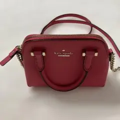 ケイトスペード チェーンショルダーバッグ ポシェットkate spadeピンク