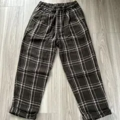2Pleats Relax Trousers Loose Weave Plaidのサムネイル