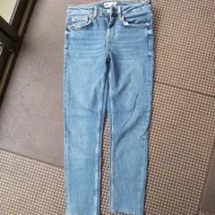ZARA ストレートデニム ライトブルー EUR38