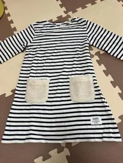 SHIPS KIDS ストライプ ワンピース 120cmのサムネイル