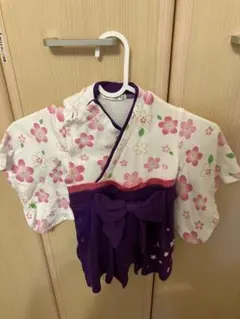 花柄着物風ドレス 80cm