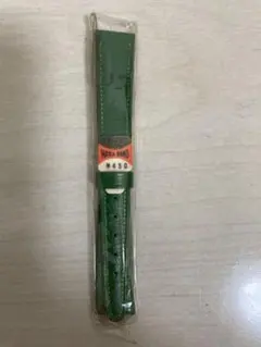時計レザーベルト　緑15㎜