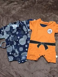 ロンパース＆甚平セット 70cm