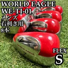 ワールドイーグル WE-T101 アイアンセット 8本 初心者 S - メルカリ