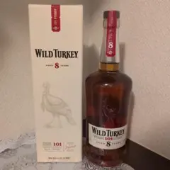 ワイルドターキーバーボン101 8年 700ml 箱付きのサムネイル