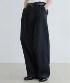 SINSSWide balloon denim ワイドバルーンデニムブラックM - メルカリ