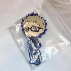 ハイキュー 月島蛍 ラバーマスコット ラバマス キーホルダー