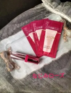 プリオール　薬用 リンクル美つやリップ【エステ洗顔ジェル3包付】なじみローズのサムネイル