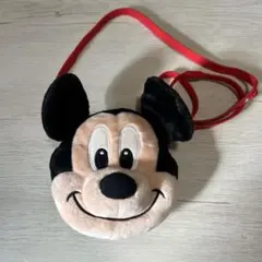 ミッキーマウス フェイスポーチ