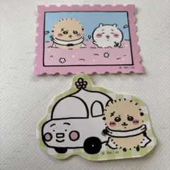 ちいかわ　ラッコ　ダイカットステッカー