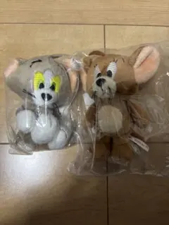 トムとジェリー　nici ぬいぐるみキーホルダー　新品