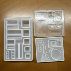 シリコンモールドセット 3種