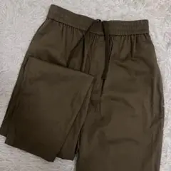 美品✨24ss トゥモローランド コットンピケ イージーパンツ ウエストゴム 紐
