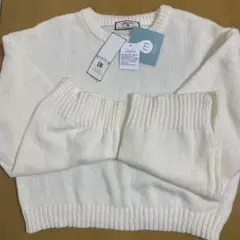 新品未使用　URBANITY ニット セーター Lサイズ ホワイト